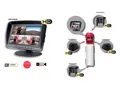 Kit moniteur 7'' Quad Vision pour camion avec 4 caméras pour éliminer les angles morts