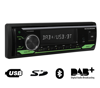 1 DIN Car Radio with DAB+, Bluetooth, USB, SD and Hands-Free