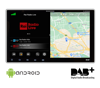 9” Android Multimedia Monitor – 1 DIN with DAB Receiver