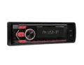 Macrom 1-DIN Bluetooth Autoradio mit Doppel-Mikrofon, USB und SD.
