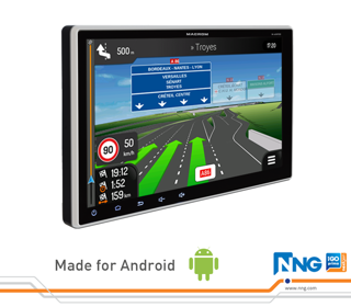Software de navegación Macrom NV-ANFET para Android – Vehículos particulares