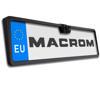 Universal EU Licence Plate Holder with Integrated Reversing Camera