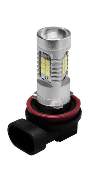 LED-Lampen Serie Power HB4 12V 5,6W 6000K 1560 Lumen 21 Chip 2835
