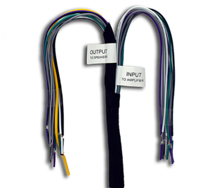 Cableado universal con cables pelados para autorradio