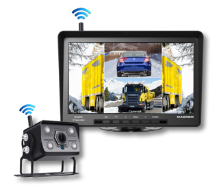 Kit moniteur 10” AHD IPS + caméra de recul sans fil