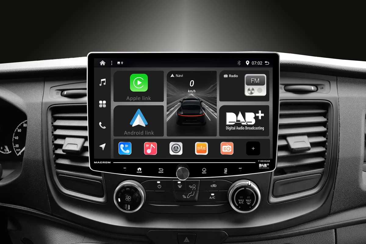 T1003DAB Android 13 System for Ford Transit >2019 – 10