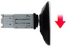 LINUX multimedia system 9" capacitive HD 1280x720 display REMOVABLE screen - 1 din body