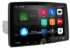 LINUX multimedia system 9" capacitive HD 1280x720 display REMOVABLE screen - 1 din body