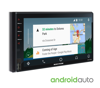 Monitor da 6,8 pollici con CarPlay, Android Auto e navigazione Online