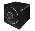 Subwoofer amplifié 8 pouces en caisson clos 200W RMS pour coffre de voiture