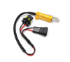 6 Ohm 50W Anti-flicker Resistor Pair with HB3/HB4 Xenon Plug
