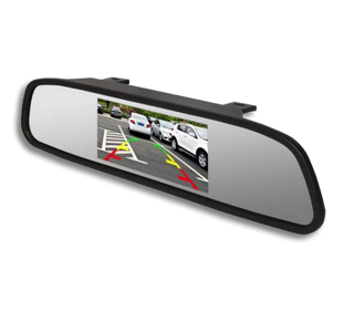 Moniteur 5” avec rétroviseur – Vidéo composite CVBS