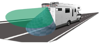 Universal Reversing Camera for Camper with Night Vision and Adjustable Angle