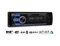 1DIN AM/FM-Tuner mit DAB+, Bluetooth, 2 Mikrofonen, 2 USB-Anschlüssen und SD