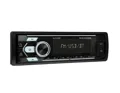 Macrom 1-DIN Bluetooth Autoradio mit Doppel-Mikrofon, USB und SD.