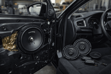 Haut-parleurs voiture Macrom : caractéristiques et avantages