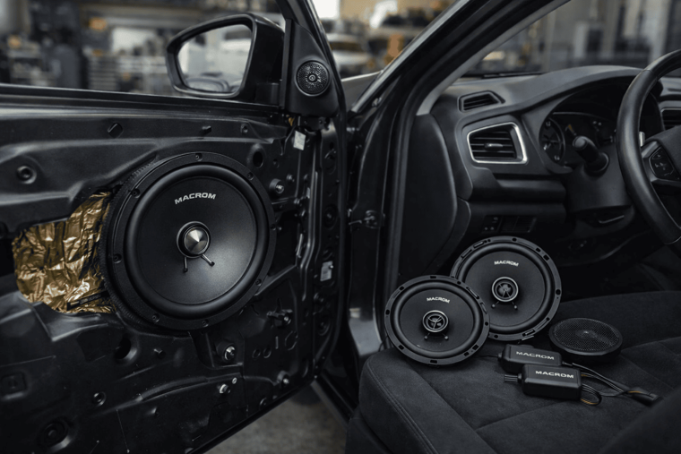 Altavoces para coche Macrom: características y ventajas