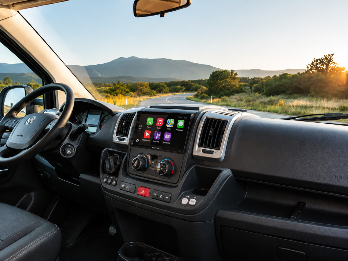 Car Monitor with Apple CarPlay & Android Auto: DL7000D25